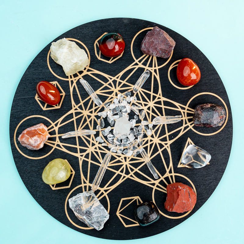 Aries Crystal Grid Kit: Empowering Energies for the Dynamic Ram