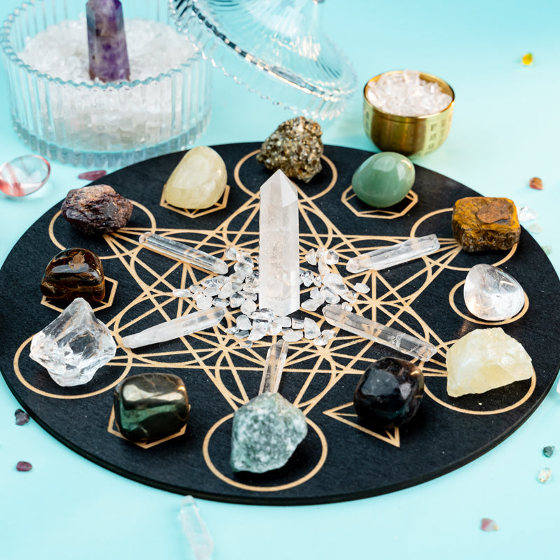 A Crystal Grid Kit for Financial Prosperity and Career Growth