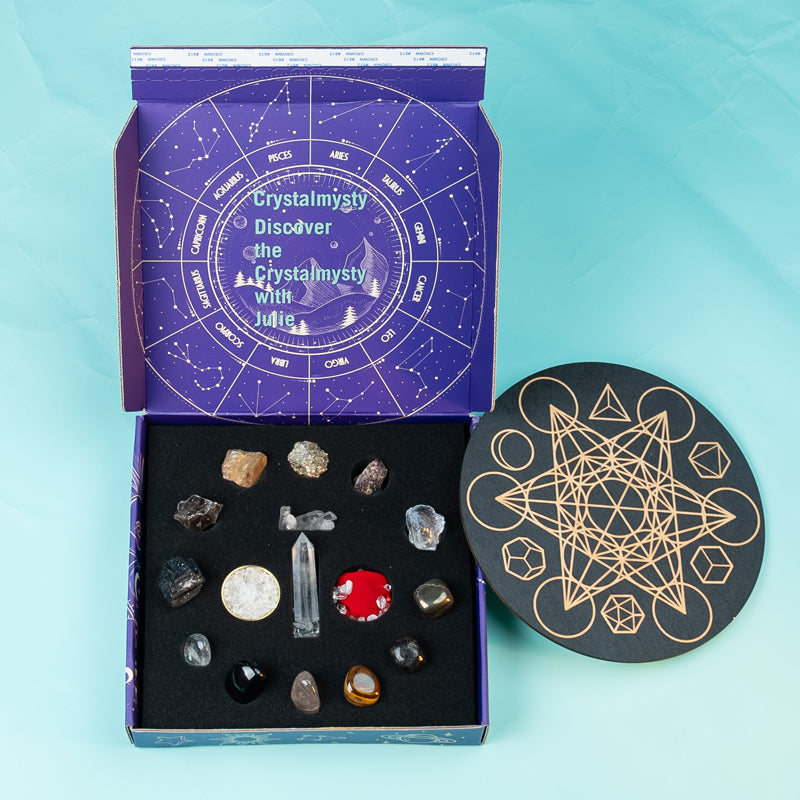 Capricorn's Crystal Foundation: A Grid Kit for Success and Stability