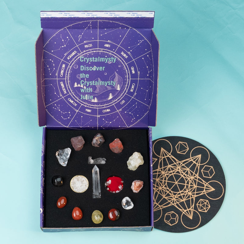 Aries Crystal Grid Kit: Empowering Energies for the Dynamic Ram