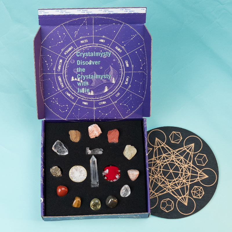 Empowering Leo: A Guide to Enhancing Leadership and Creativity with a Custom Crystal Grid Kit