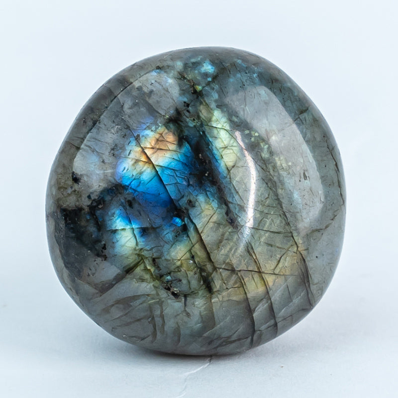 Labradorite tumbled stone, natural crystal. Crystal Healing, Reiki Charging, Chakra Crystals