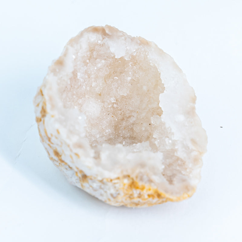 White Quartz Crystal Geode - A Window to Your Inner Clarity