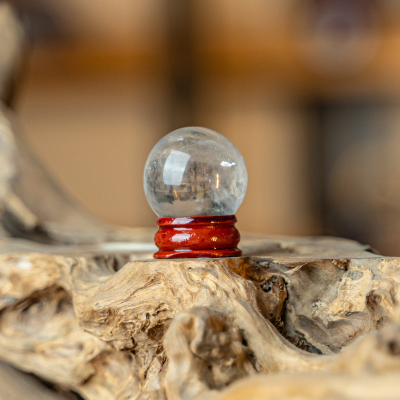 3-4cm Natural polished crystal ball ornaments, spiritual energy charging, gifts, chakras, crystal healing