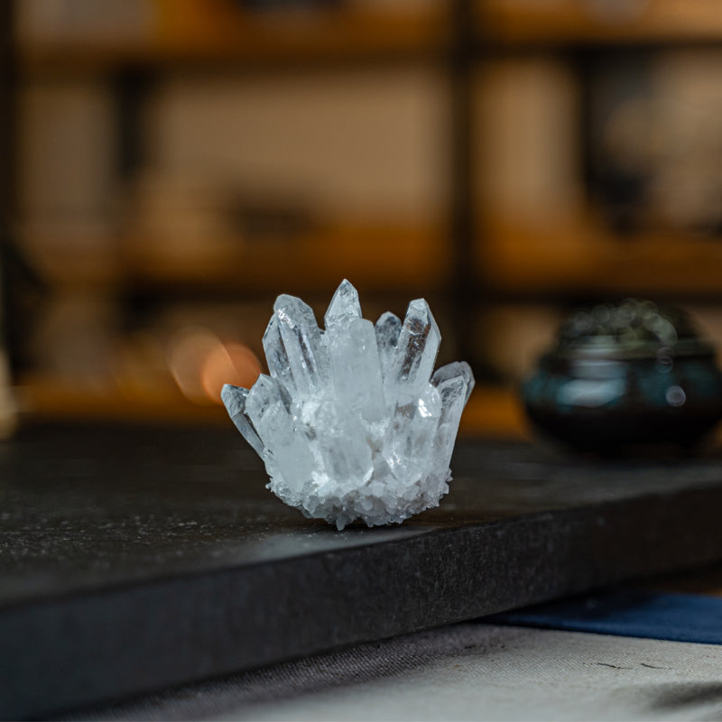 The White Quartz Cluster - A Crystalline Meditation for the Soul