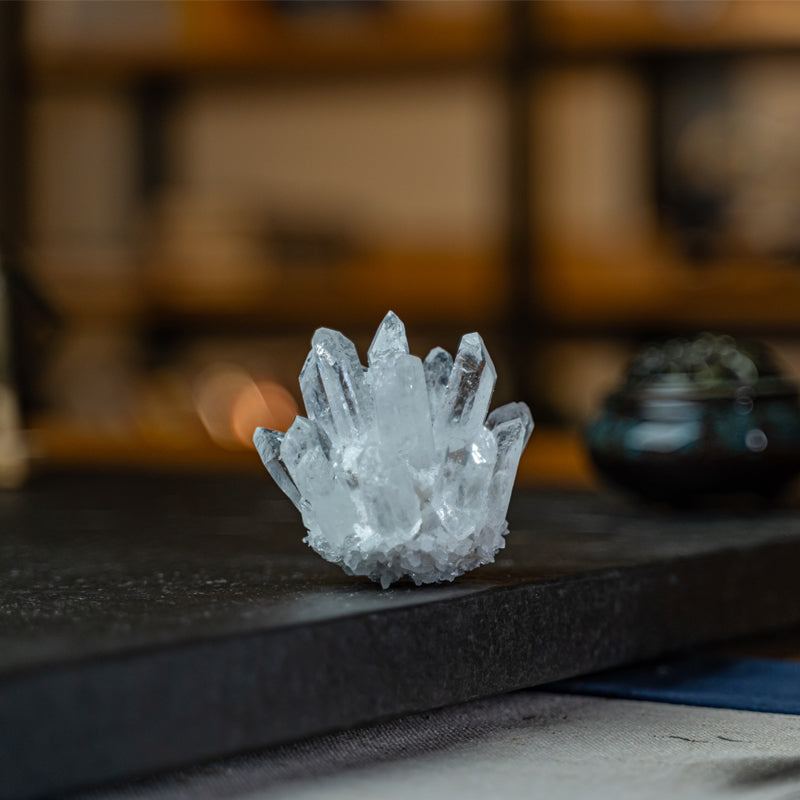 The White Quartz Cluster - A Crystalline Meditation for the Soul