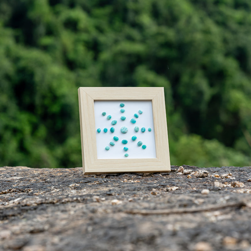 "Bringing Nature Indoors: The Allure of Amazonite Photo Frames"