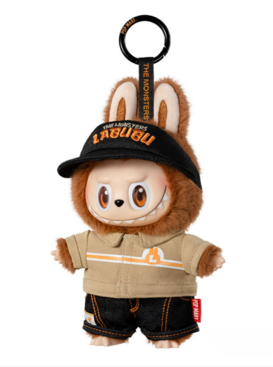 Labubu The monsters Wacky Mart Employee Manager Pendant Very